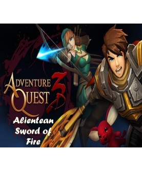 AdventureQuest 3D - Alientean Sword of Fire DLC Digital Download Key GLOBAL